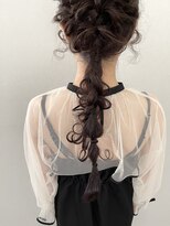 ヘアー アトリエ アンジー(Hair Atelier Angee)&nbsp;編みおろしアレンジ