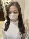 モテヘア◎かき上げくびれロング