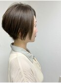 【latelierContentyumi】襟足すっきり大人ショート