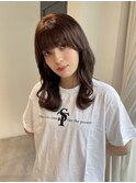 メルティーカラーフェミニンロング似合わせカット[原宿/表参道]