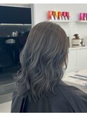 《AO hair》アッシュグレージュ