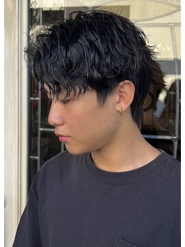 ロゴライフアットガーデン(logo life at garden) ナチュラルパーマ×マッシュウルフ