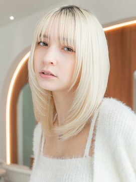 イオ 本厚木(io) 20代30代くびレイヤーイメチェンフルバング似合わせカット