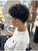 【スパイキーショートパーマ】
