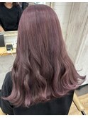 ワンブリーチ/ハイトーン/ピンクベージュ/バイオレットベージュ