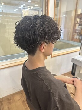 ロルド シェリ(Rold Cheri) 波巻きツイストスパイラルMIX/メンズパーマ/メンズカット