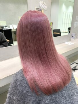 ビブ(VIV) ピンクカラー/ミルクティーピンク/ケアブリーチ/髪質改善