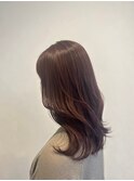 【韓国ヘア】くびれミディアムレイヤー　エギョモリ