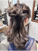 結婚式ヘアセット