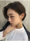 耳掛け ハンサムショート