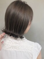 ジーナ 船橋(Zina)&nbsp;髪質改善＊マチルダボブアッシュカラー＊美髪【Zina船橋】