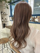ラック 海老名店(LUCK) 【艶のあるロングヘア】ダブルカラーベージュ