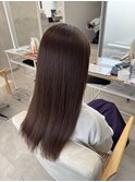 髪質改善トリートメント前髪カット顔まわりカット