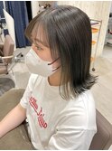 チラッと可愛い♪ミルクティーベージュ×グレージュ