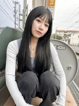 アジアエス 谷山 清和店(asia s) 暗髪　髪質改善　艶