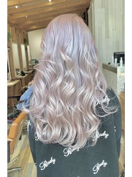 ラグーン(LAGOON) ホワイトミルクティーベージュ/バレイヤージュ/ケアブリーチ