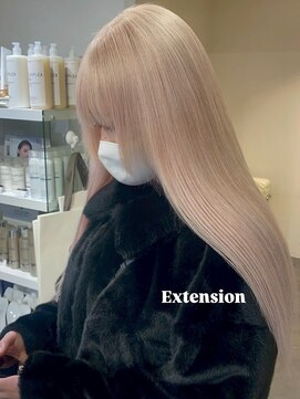 ベレーザ 渋谷(BELEZA) 14402ブリーチ＆ダブルカラーホワイトブロンドハイトーンカラー