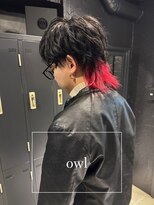アウル 心斎橋(owl)&nbsp;マッシュウルフ/マッシュ/インナーカラー/メンズカラー/カット