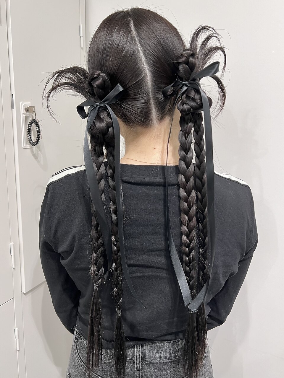 韓国 ツインカチモリヘアセット 渋谷Y2K：L211042903｜ディーバ 渋谷