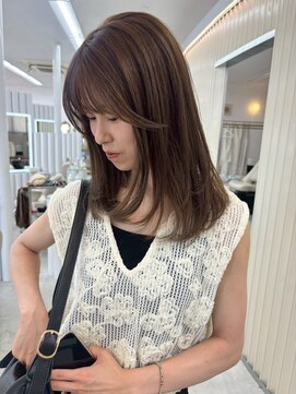 ユイマァル 岡山店(YUIMARL) 顔周りカット×似合わせレイヤー