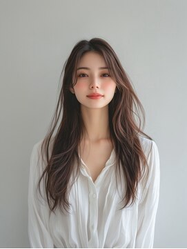 e.m.a プレミアムビューティーサロン 栄駅店(e.m.a PREMIUM BEAUTY SALON) レイヤーカット/イメチェン/外ハネボブ/美髪/ワイドバング/髪型