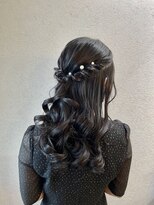 シャルムバイケンジ(Charm.by KENJE)&nbsp;【ハーフアップ】結婚式/浴衣/着付/銀座/ヘアセット/アレンジ