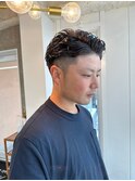 メンズカット/メンズパーマ/バーバースタイル/メッシュキャップ