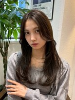 コレット 大宮(collet)&nbsp;韓国風レイヤー　オリーブグレージュ