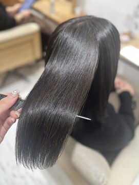 透明感カラー/グレージュカラー/艶髪