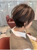 大人のくびれショートボブ