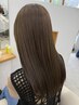 〔白江限定〕ダメージレスに透明感♪ ブリーチ無しダブルカラー+カット