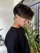ラフ バイ マグ 南松本(R.A.F. by Mag)&nbsp;松本センターパートフェザーパーマメンズパーマニュアンスパーマ