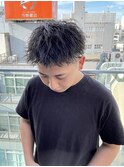 メンズツイストパーマ【中野美容室/メンズパーマ】