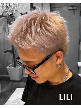 アンドメゾンオム(&Maison. homme) 【スパイキーショート×ハイトーン】加古川/メンズ/ハイトーン