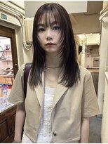 ベベ(be.be)&nbsp;オリーブベージュ/レイヤーカット/高発色カラー／十日市