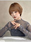 ブリーチなしダブルカラー/レイヤー/縮毛矯正/髪質改善/学割U24