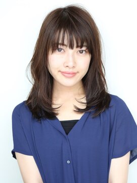 クラルス(Clarus) ラフさで決めるセミロングスタイル【中山】