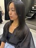 髪室質改善アメージアトリートメント+カット¥8500(16時以降+1100円)