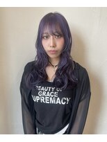 ヘアー ミュゼ 大西店(HAIR Musee) ブルーラベンダー/シャギーレイヤー