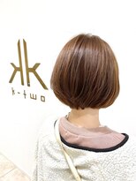 ケーツーナゴヤ(K two NAGOYA) 《K-two栄/矢場町/久屋大通》ブリーチなしのオレンジベージュ