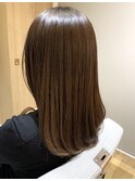 ナチュラルなツヤ感カラー♪