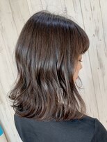 ヘアリゾート リノ(Hair resort Lino) 『雨にも負けない前髪パーマ』7トーングレージュカラー