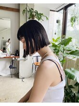 ヤント(yant) 外ハネワンレンボブ