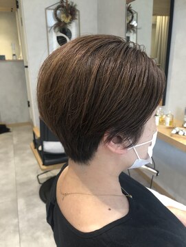 ヘアーサロン オレオ(OREO) 元住吉OREO【30代40代50代ショートstyle】大人ハンサムショート