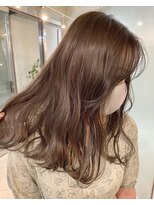 アクアオモテサンドウ(ACQUA omotesando)&nbsp;△ブリーチなし透明感カラーミルクティーグレージュ