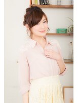 リトル 所沢(little)&nbsp;編み込みアップヘアー