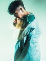 オーシャントーキョーオーバー 渋谷(OCEAN TOKYO OVER)&nbsp;Vマッシュ刈り上げ2ブロック黒髪短髪ショート