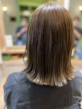 ヘアーアンドメイク シェリ(Hair&Make Cherie) 外ハネ＆裾からー