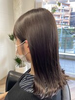 トエ(toe)&nbsp;ロング切りっぱなし(薬院／薬院大通り／薬院美容室)