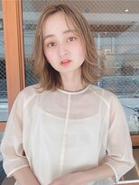 ルービック 和歌山(Rubik's)&nbsp;アッシュベージュ/透け感ボブ